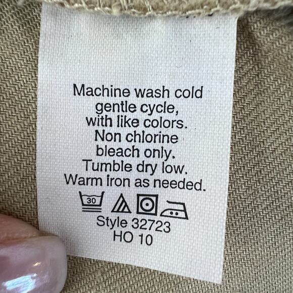 J Crew Tuxedo Plaid Front Pleated Button Down Shirt Blouse Mustard Brown 0 XS - Picture 9 of 9